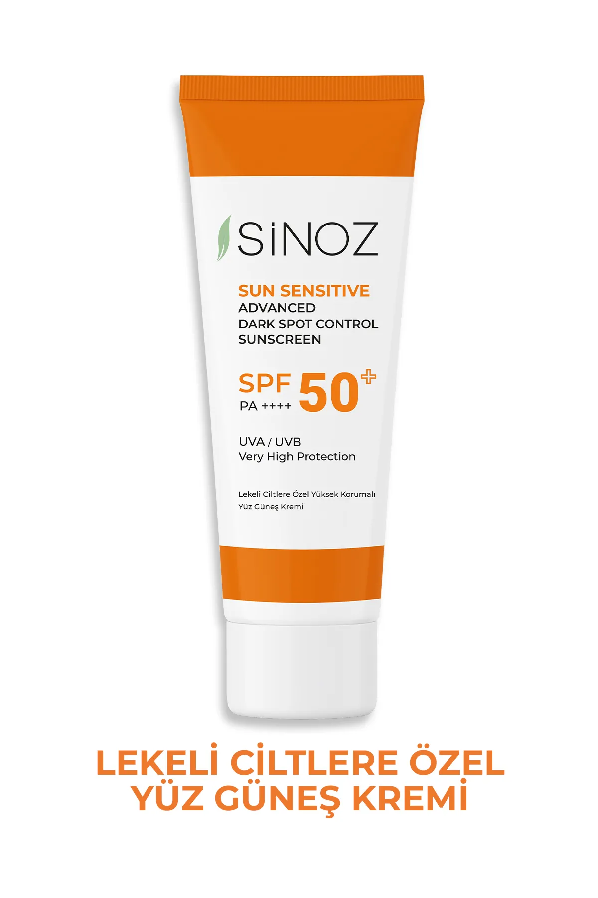 Sinoz Spf 50 Leke Karşıtı Aydınlatıcı Etkili Yüksek Koruyucu Niacinamide Içeren Yüz Güneş Kremi 50 ml